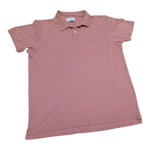 Adia Men's Polo Shirt in Soft Pink